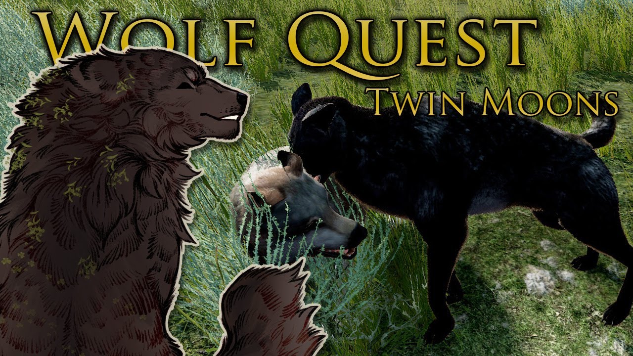 A WOLF RAID at the Den?! 🐺 WOLF QUEST: TWIN MOONS • #34