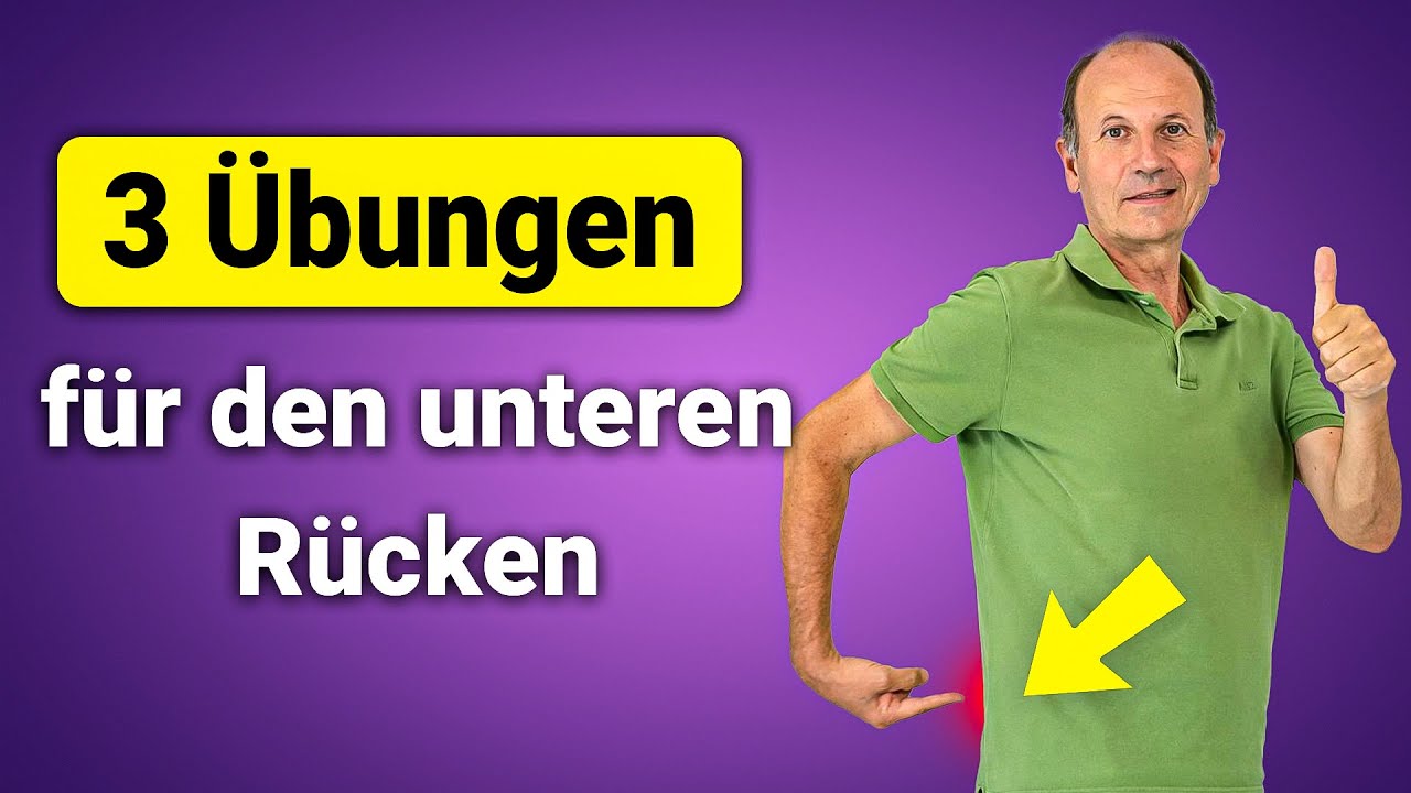 Unterer Rücken sofort lösen und entspannen