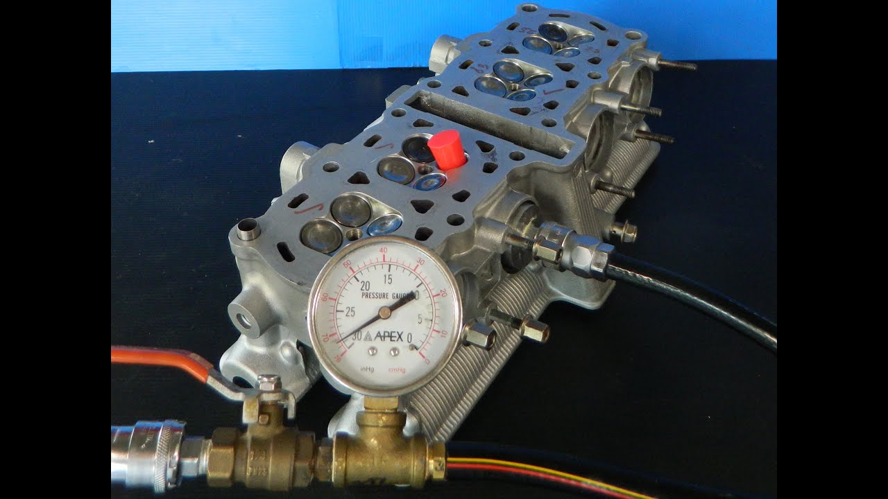 Vacuum Testing Valve Seats - Episode 1