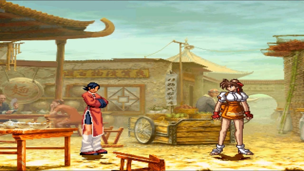 M.U.G.E.N: Lynn Baker vs. Yuka Takeuchi