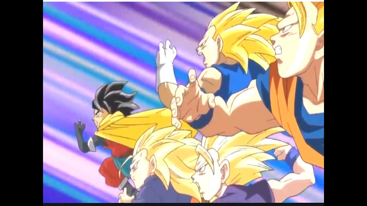 Dragon Ball Z Cartoon Super Saiyan Gohan vs Kibito Full Fight HD Video