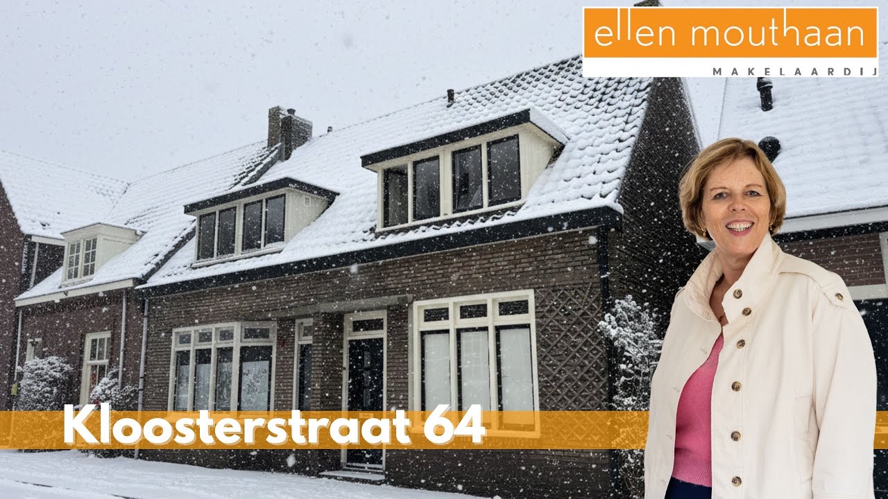 Charmant vestinghuis met diepe tuin, moderniseren naar eigen smaak! | Kloosterstraat 64