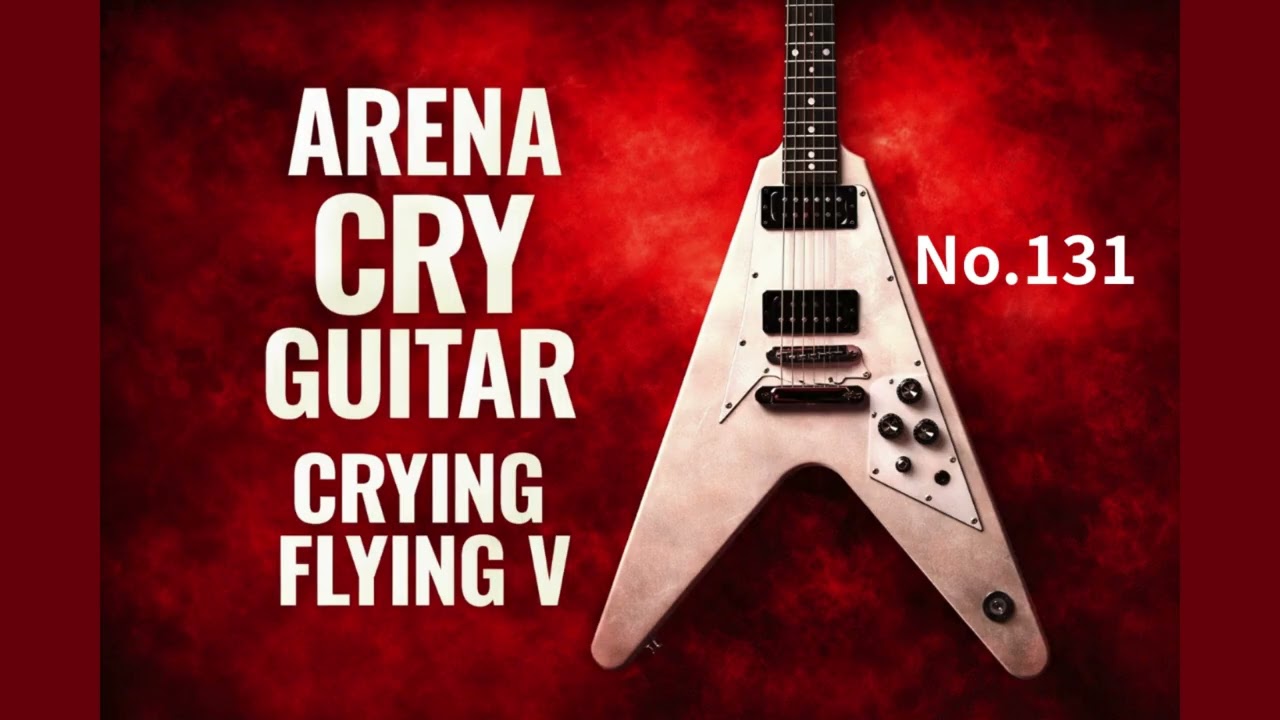 Crying Flying V Guitar １ | Orchestra ×Michael  Schenker into the arena Style Instrumental【泣きのギター】
