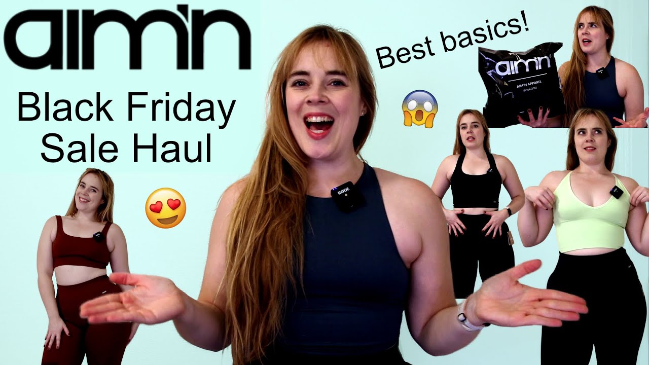 Aim'n Black Friday Sale Haul | Great Basics! | Try On & Review | What You Need To Know