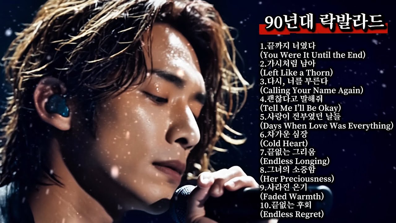 사랑이 전부였던 날들 그리고… 끝없는 후회 (10곡 감성 발라드 모음)| Days When Love Was Everything… and Endless Regret 