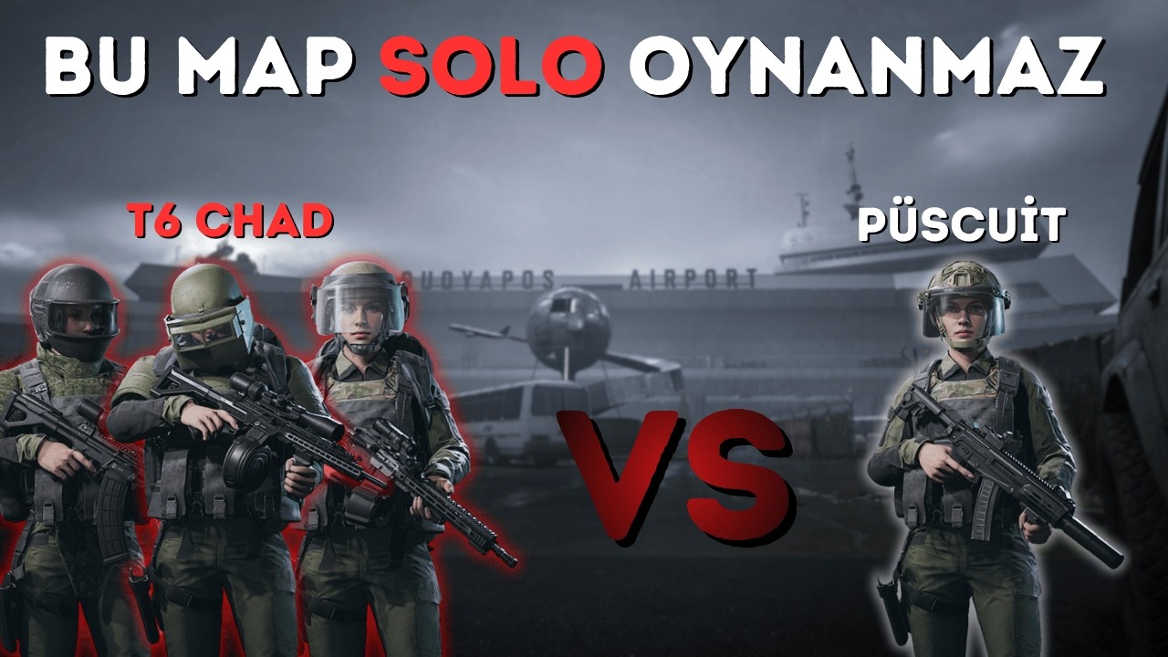 SOLO AİRPORT / BU MAP SOLO ÇOK ZOR / Arena Breakout İnfinite [TÜRKÇE]