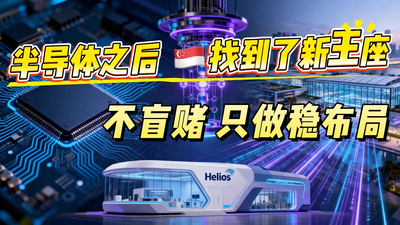 370亿新元投入，Helios落地：从半导体到量子计算，新加坡科技版图正在升级！小红点为什么总能抓住科技风口？