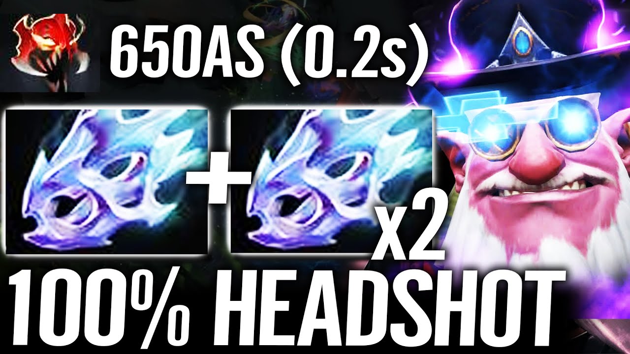 🔥 2x Moonshard + MoM Sniper MID &mdash; 650AS WTF 100% HEADSHOT Strongest Right-click Dota 2 Pro