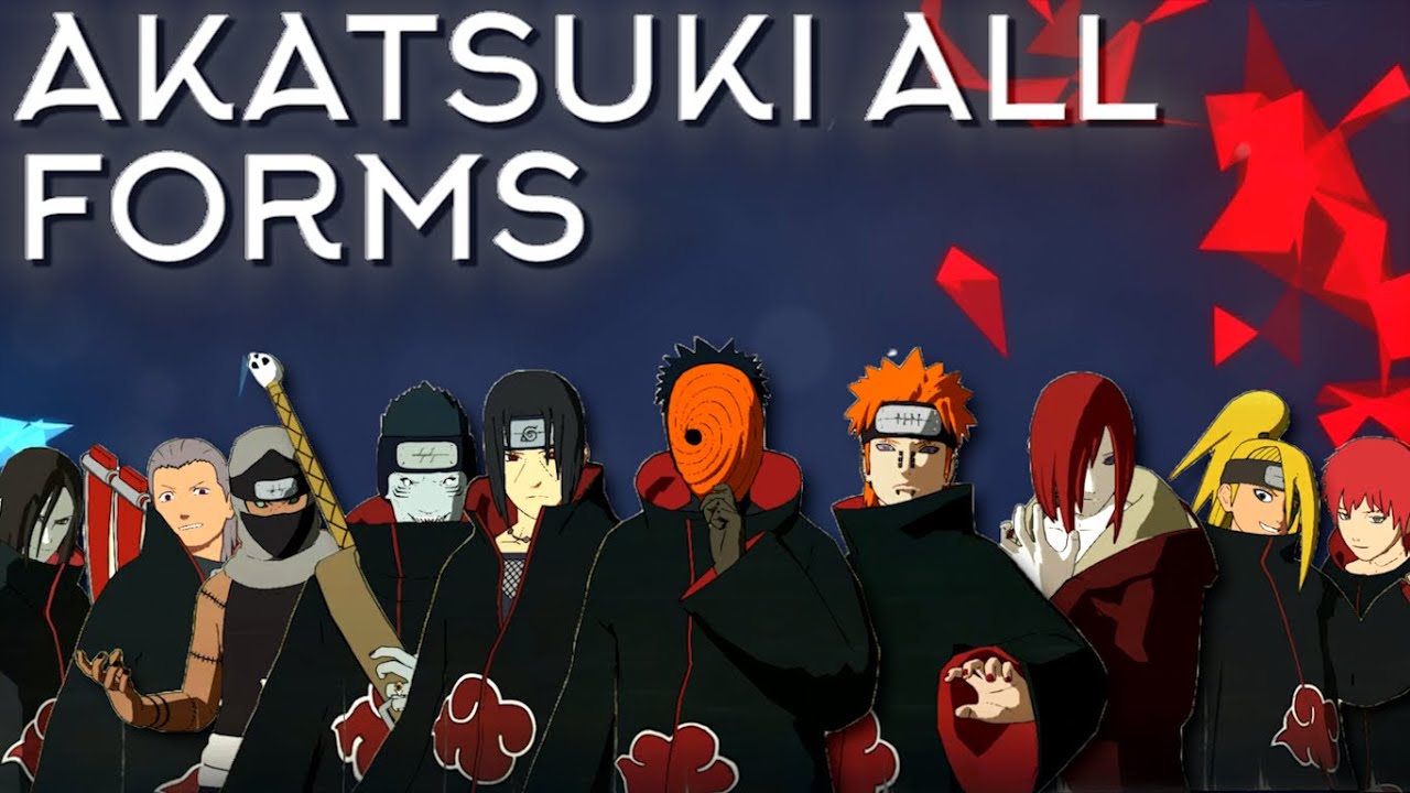 Akatsuki All Forms Moveset+Awakening+Team Ultimate - Naruto Shippuden Ultimate Ninja Storm 4