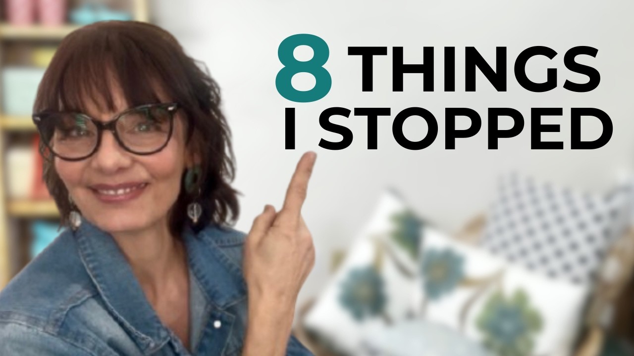 After 60, I Stopped Doing These 8 Things