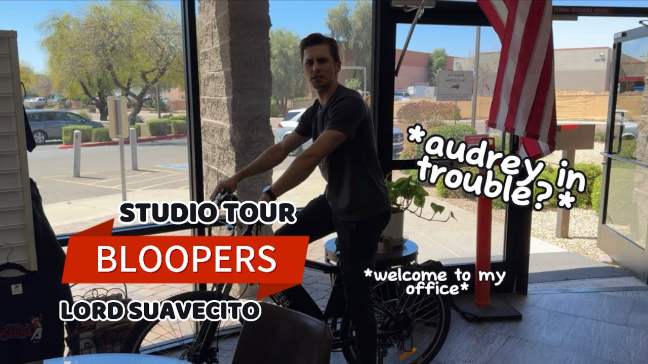 STUDIO TOUR BLOOPERS W SUAVECITO