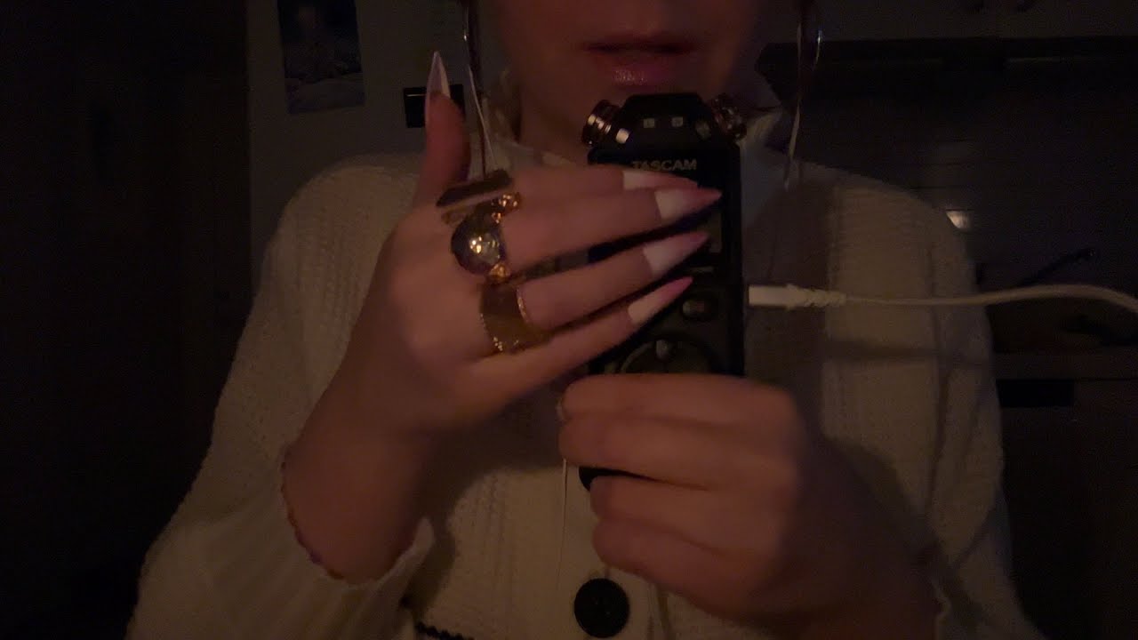 ASMR Trying out the tascam for the first time 🩵 