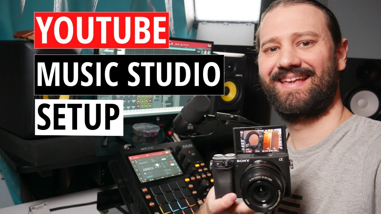 My Home YouTube Studio Setup For Music Production Tutorials