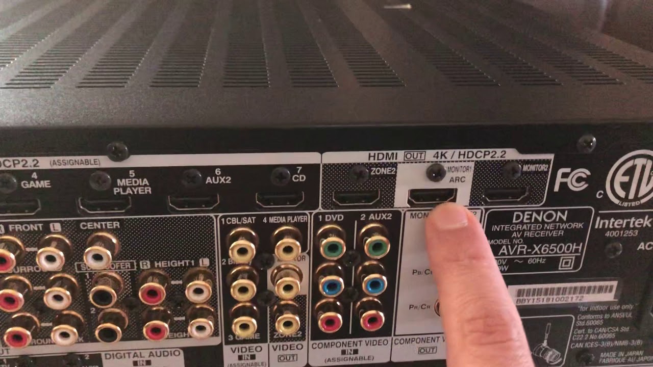 Denon x6500h