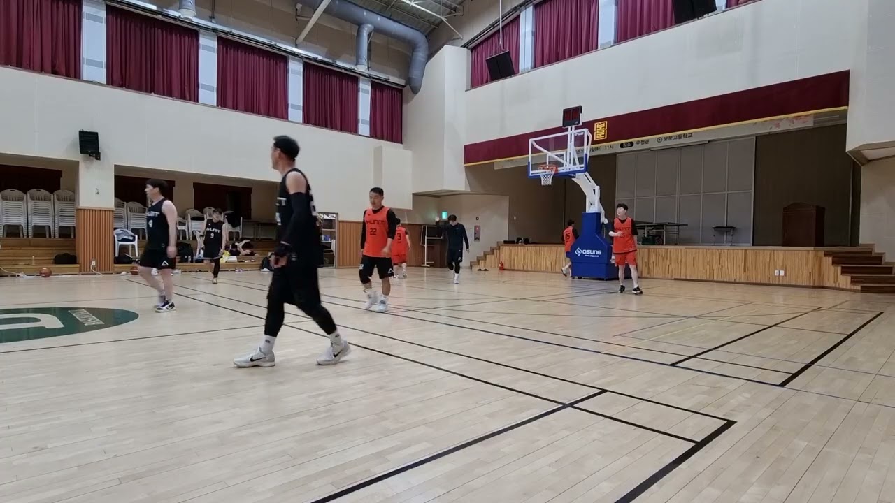 리그 3월 13일 블랙 vs 오렌지 3쿼터