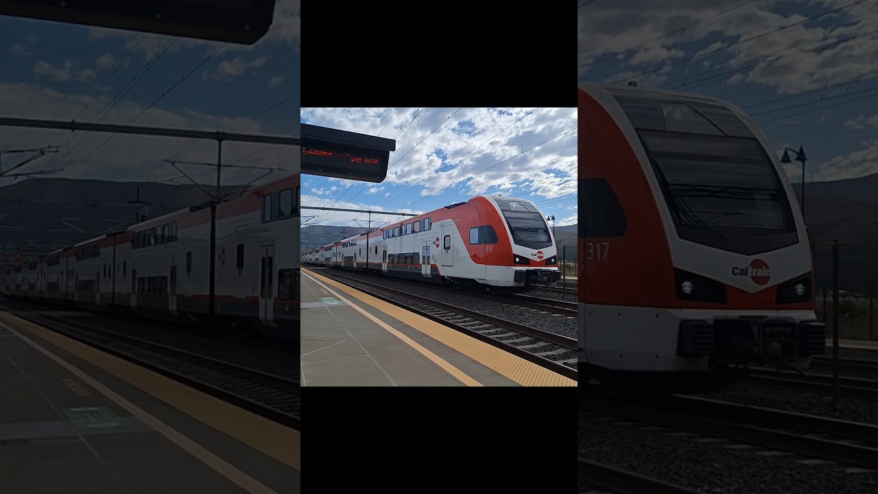 Caltrain at Bayshore Station