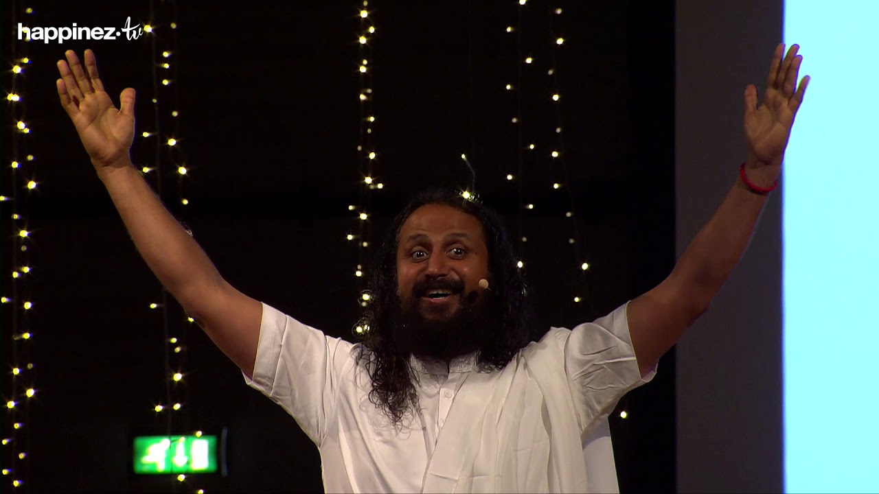 Adem jezelf naar geluk | Happ.talk Swami Jyothirmayah | Happinez Festival 2019