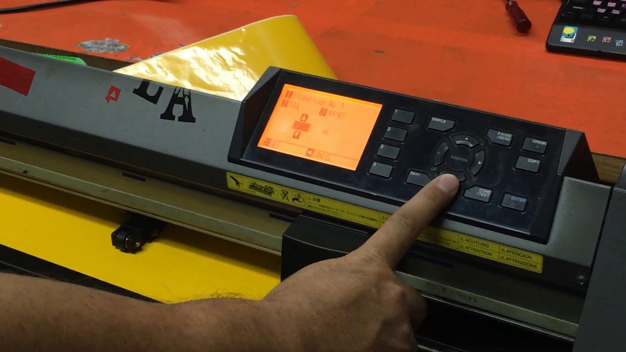 สอนใช้เครื่อง GRAPHTEC CE6000-120
