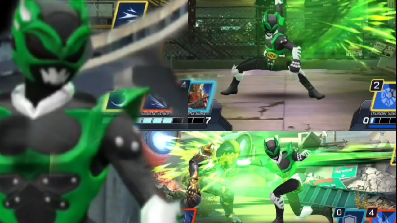 Combos Collection - 009 - Trek - Psycho Green Ranger - Power Rangers Legacy Wars