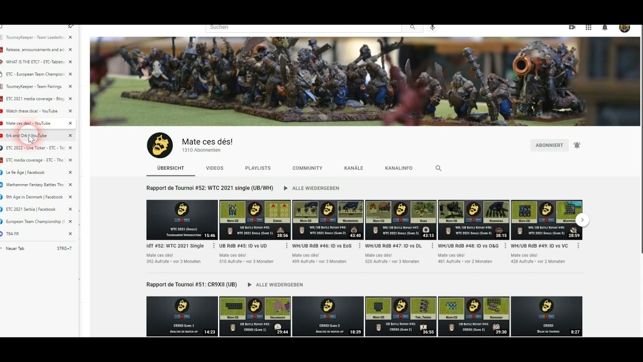 How to follow the ETC2021 for Fantasy Battles the Ninth Age?