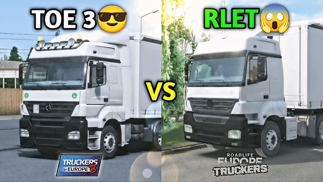 🚚Truckers Of Europe 3 против RoadLife Europe Truckers - Details Kings 🔥
