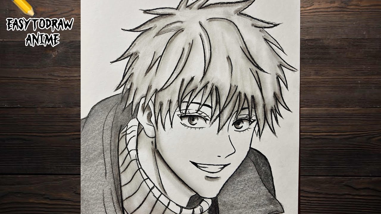 Gojo Satoru Drawing Tutorial- Step by step for Beginners