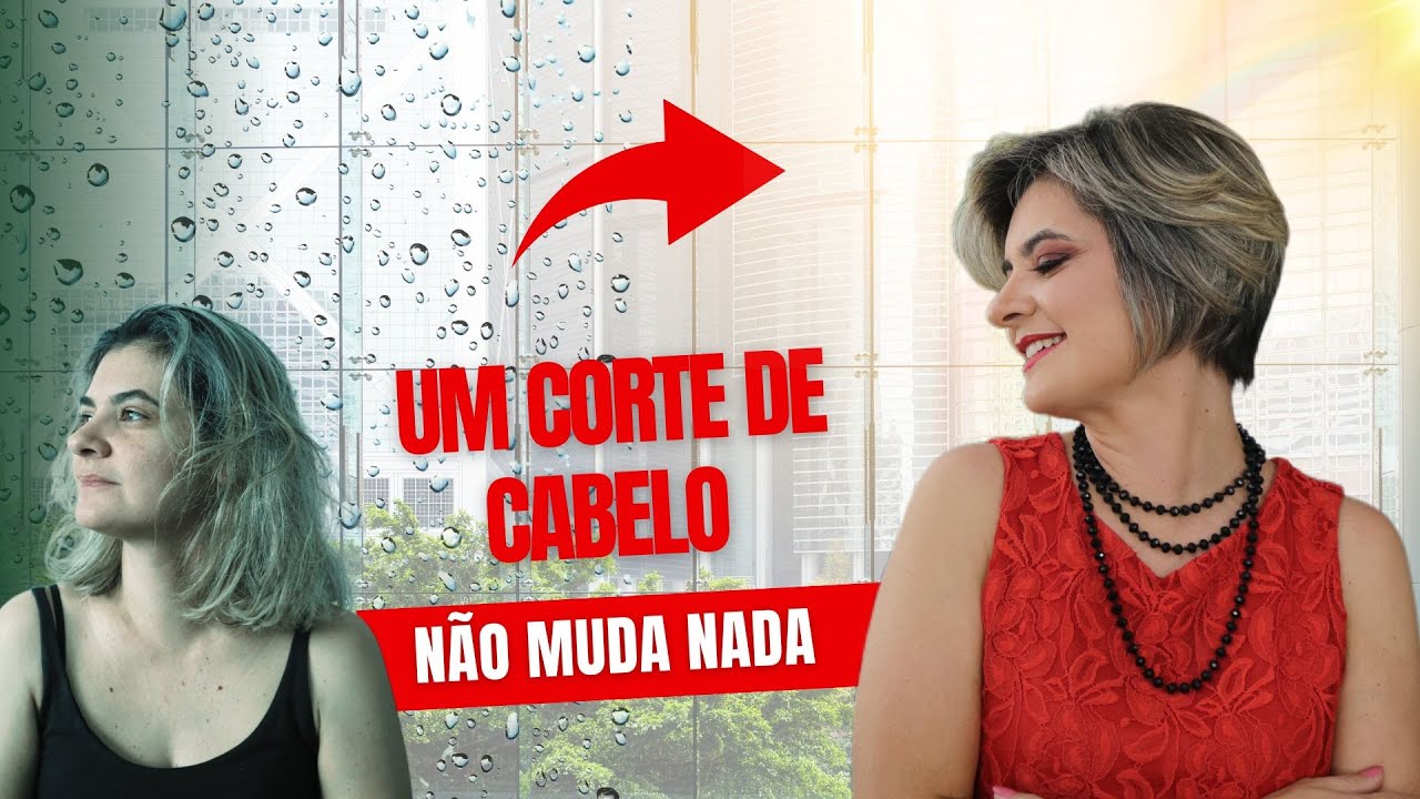UM NOVO CORTE DE CABELO MUDA MUITO!💇🏼✂️ CORTE CURTO PASSO A PASSO