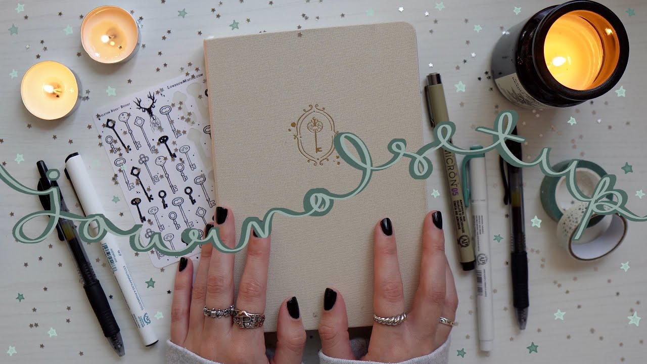 2024 READING JOURNAL SET UP🗝