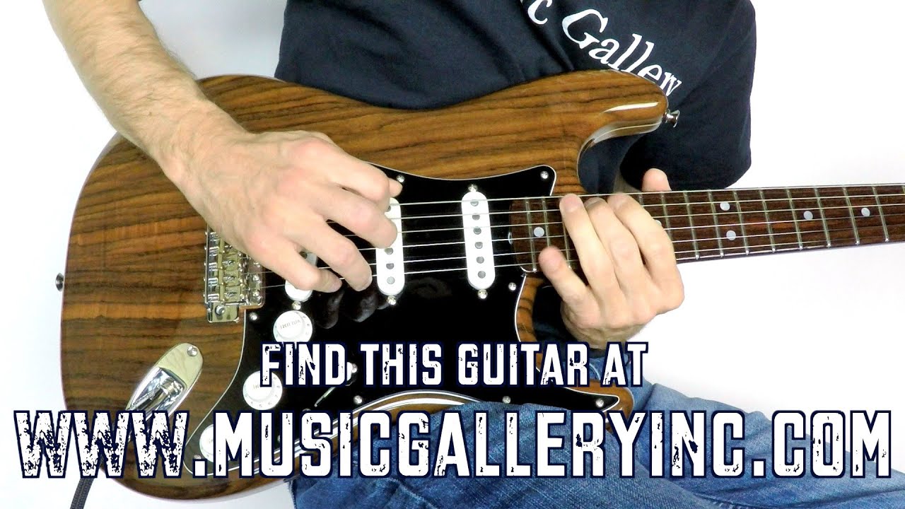 Fender Custom Shop Masterbuilt Rosewood Stratocaster by Greg Fessler