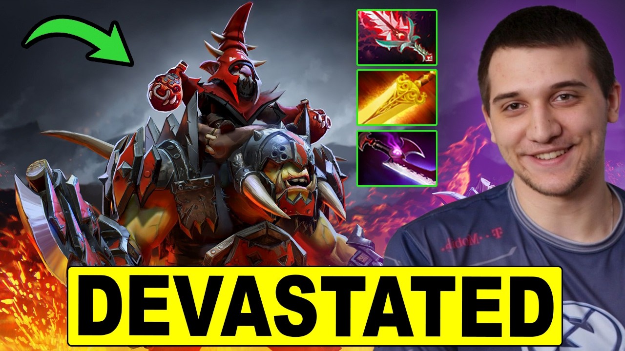 Arteezy's Alchemist Lost his MIND with this BAD TEAM