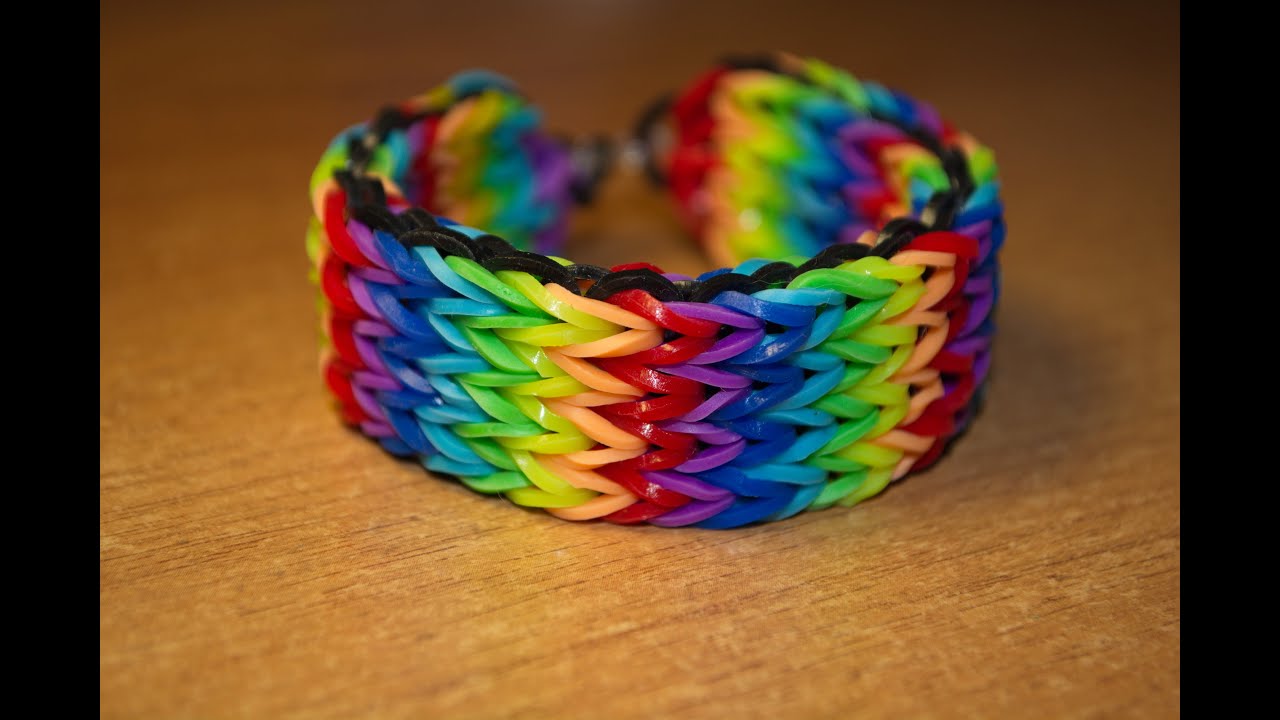 #57 by AkVaReLь Ю) Браслет из резинок 