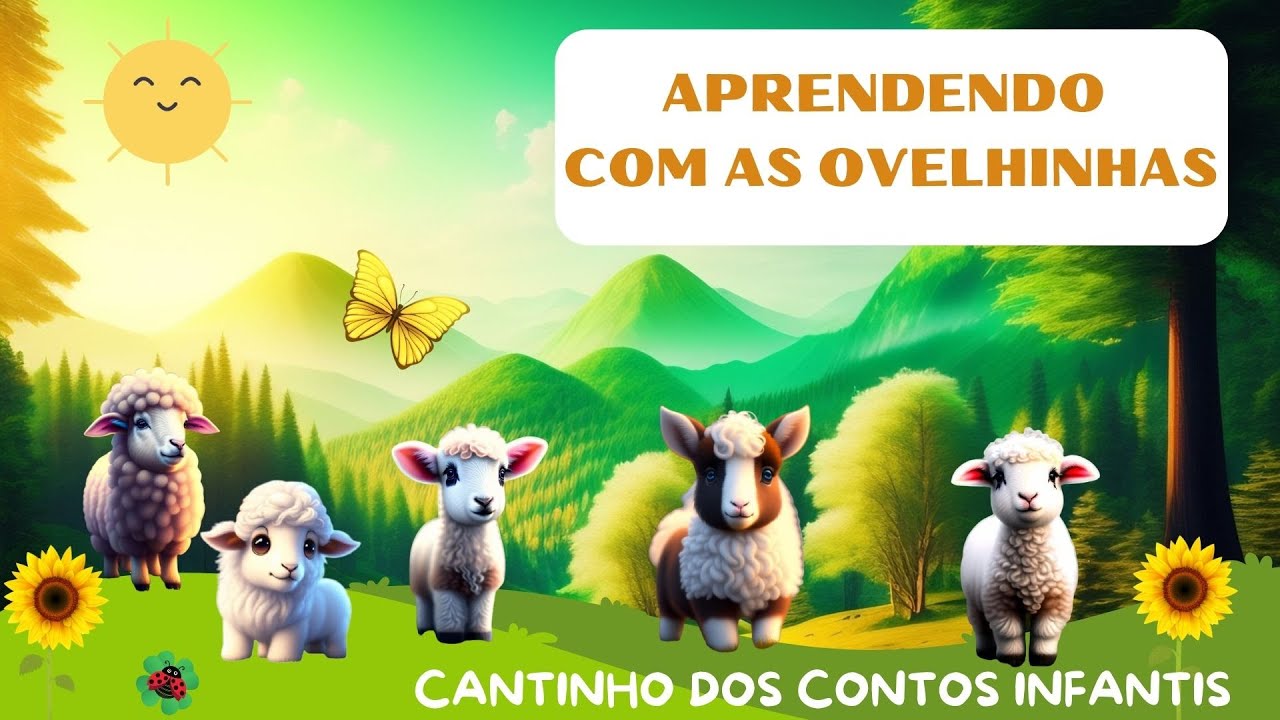 APRENDENDO COM AS OVELHINHAS | História Infantil
