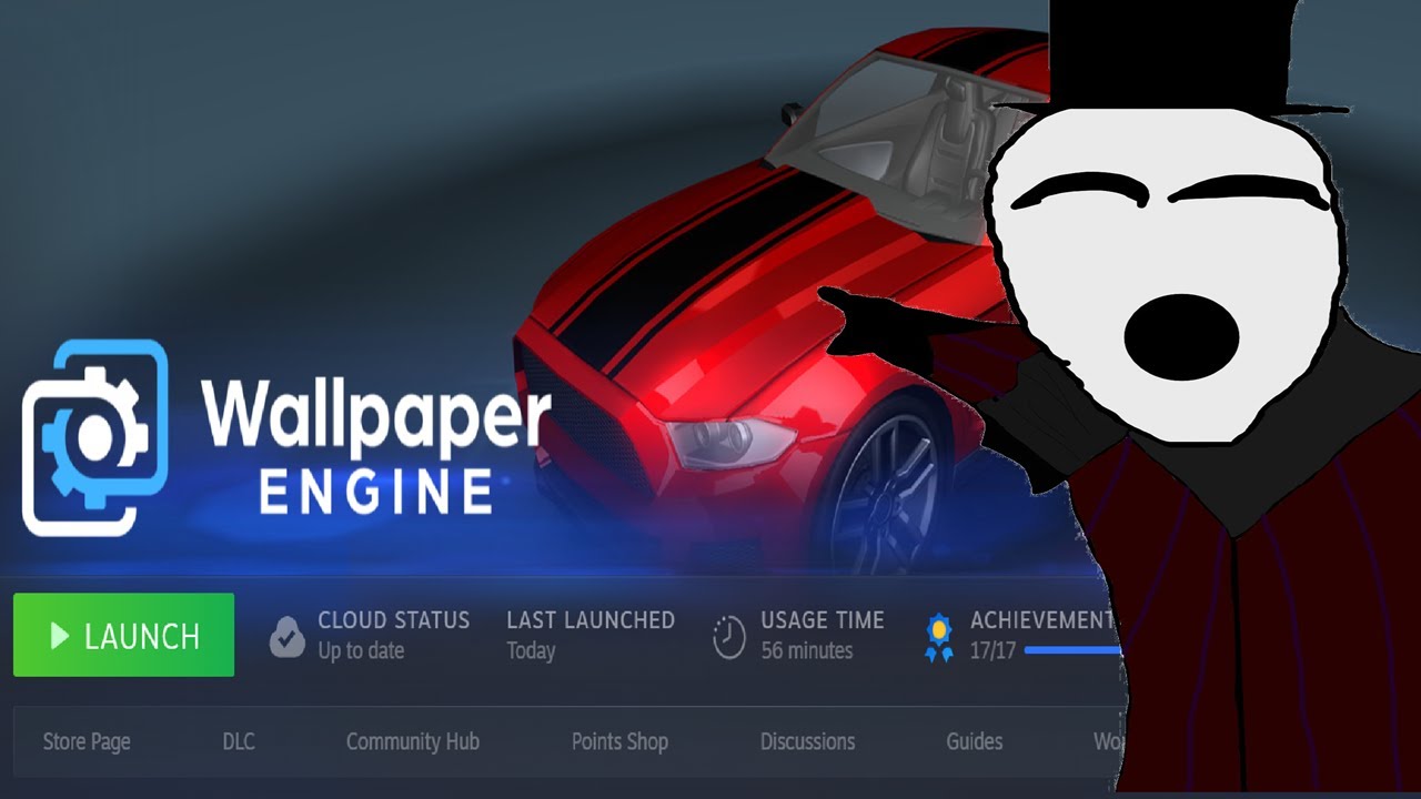 How I got ALL the ACHIEVEMENTS in WALLPAPER ENGINE