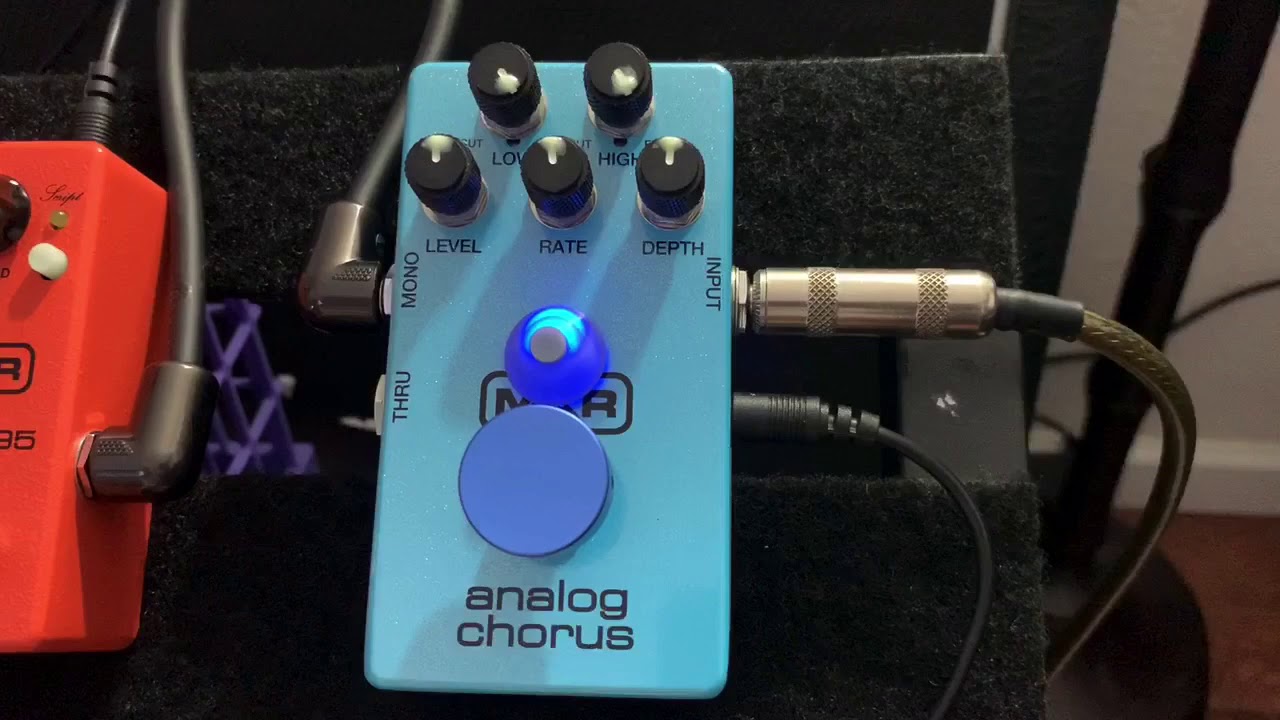 Review en español del pedal MXR analog chorus.
