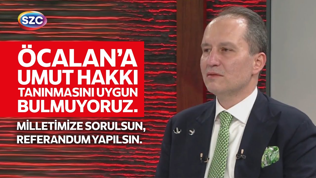 Öcalan’a umut hakkı tanınmasını uygun bulmuyoruz. Milletimize sorulsun, referandum yapılsın.