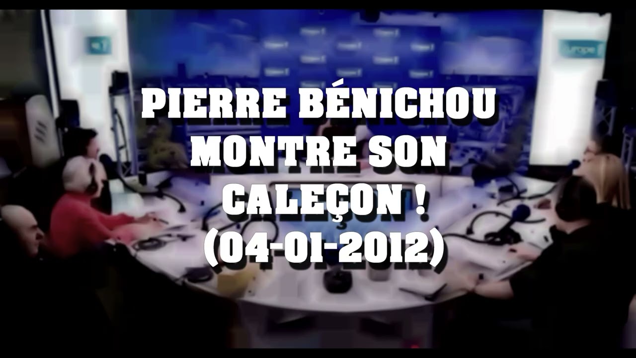 On va s'gêner - Pierre Bénichou montre son caleçon (04-01-2012)