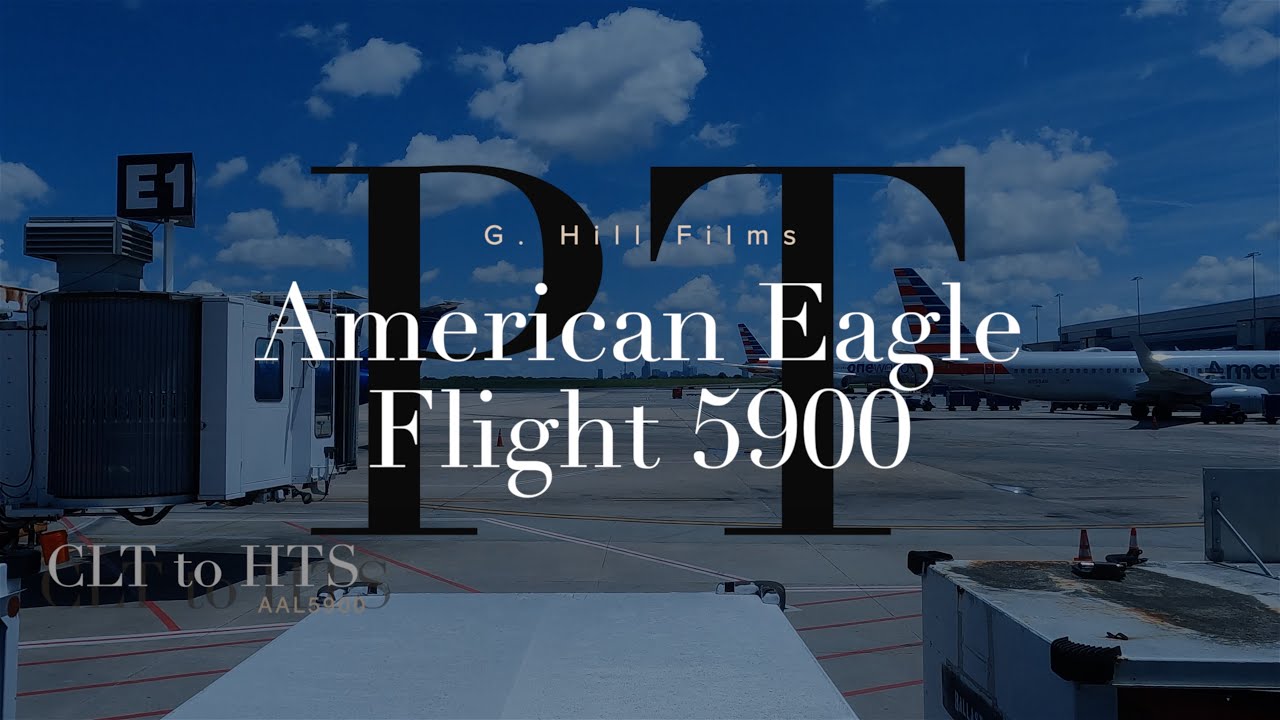 Рейс American Eagle 5900 из Шарлотты в Хантингтон, Западная Вирджиния.