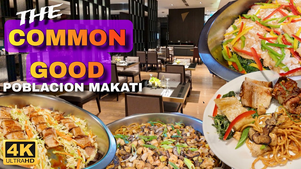 This Hidden Buffet in Poblacion, Makati is INSANELY GOOD | THE COMMON GOOD FOOD at I'M Hotel 🇵🇭