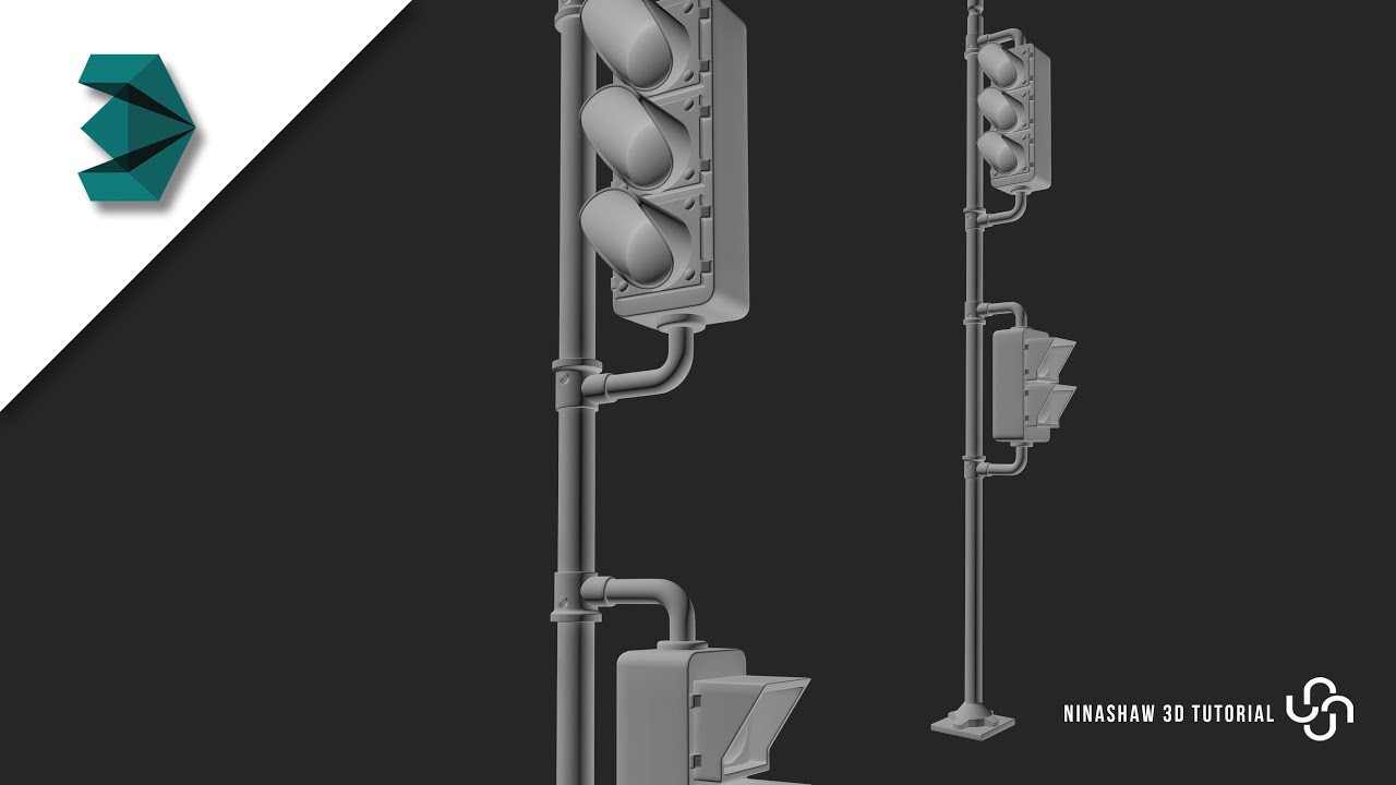 Modeling Traffic Lights | 3ds Max Tutorial