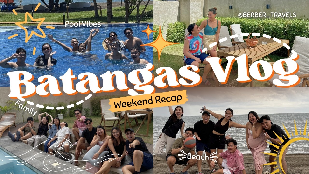 SEAFRONT RESIDENCES STAYCATION 🏝️ | Beach & Pool Vibes 🌊 Liam’s Lomi & Loghouse Café Food Trip! ☕