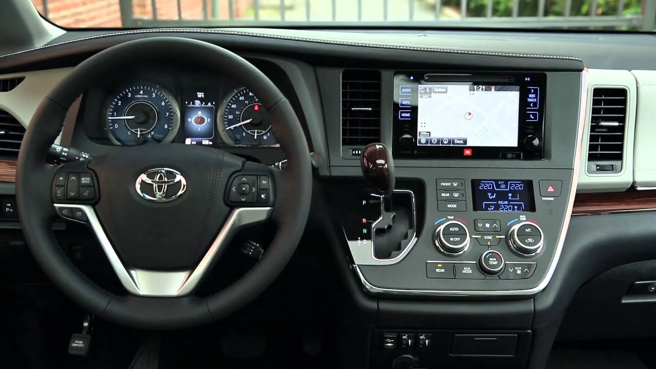 Обзор Toyota Sienna 2015 года