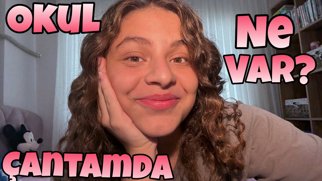 Okul çantamda ne var?