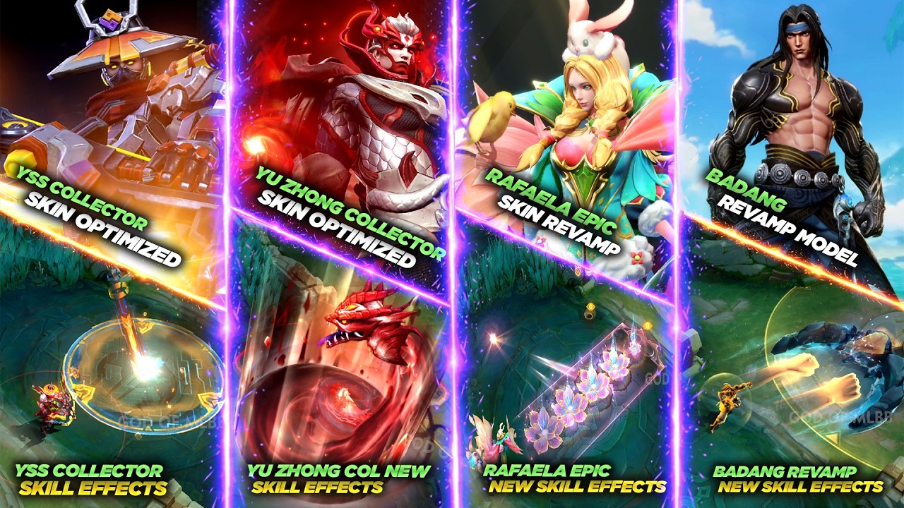 YSS & YU ZHONG COL OPTIMIZED l BADANG REVAMP l RAFAELA EPIC SKIN REVAMP l SF EVENT l ARLOTT NEW SKIN