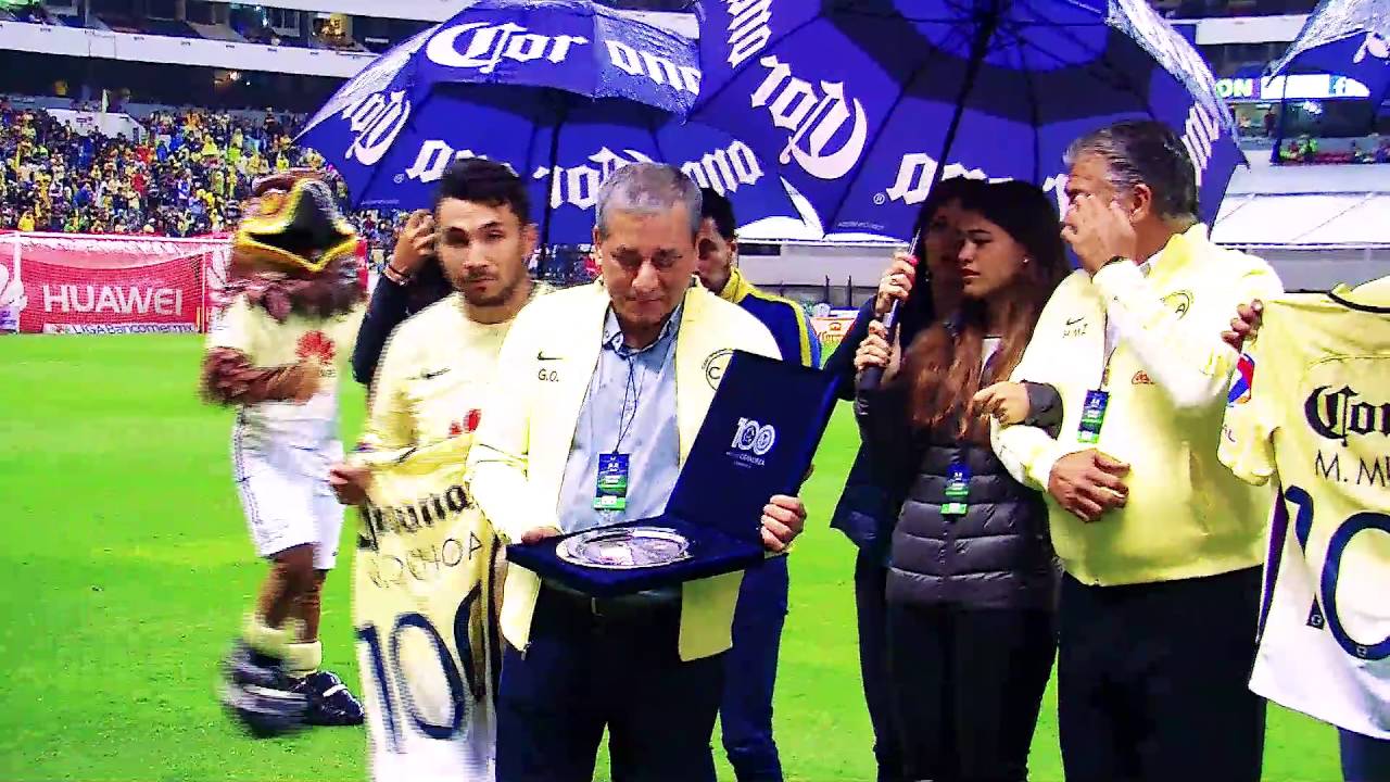 Homenaje a porteros Americanistas Centenario