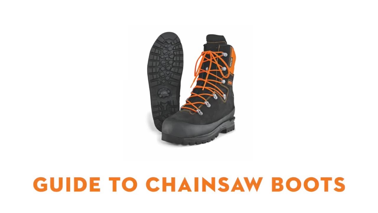 STIHL Chainsaw Boots Guide | STIHL Work Boots | STIHL Safety Boots | STIHL Chainsaw PPE | STIHL GB