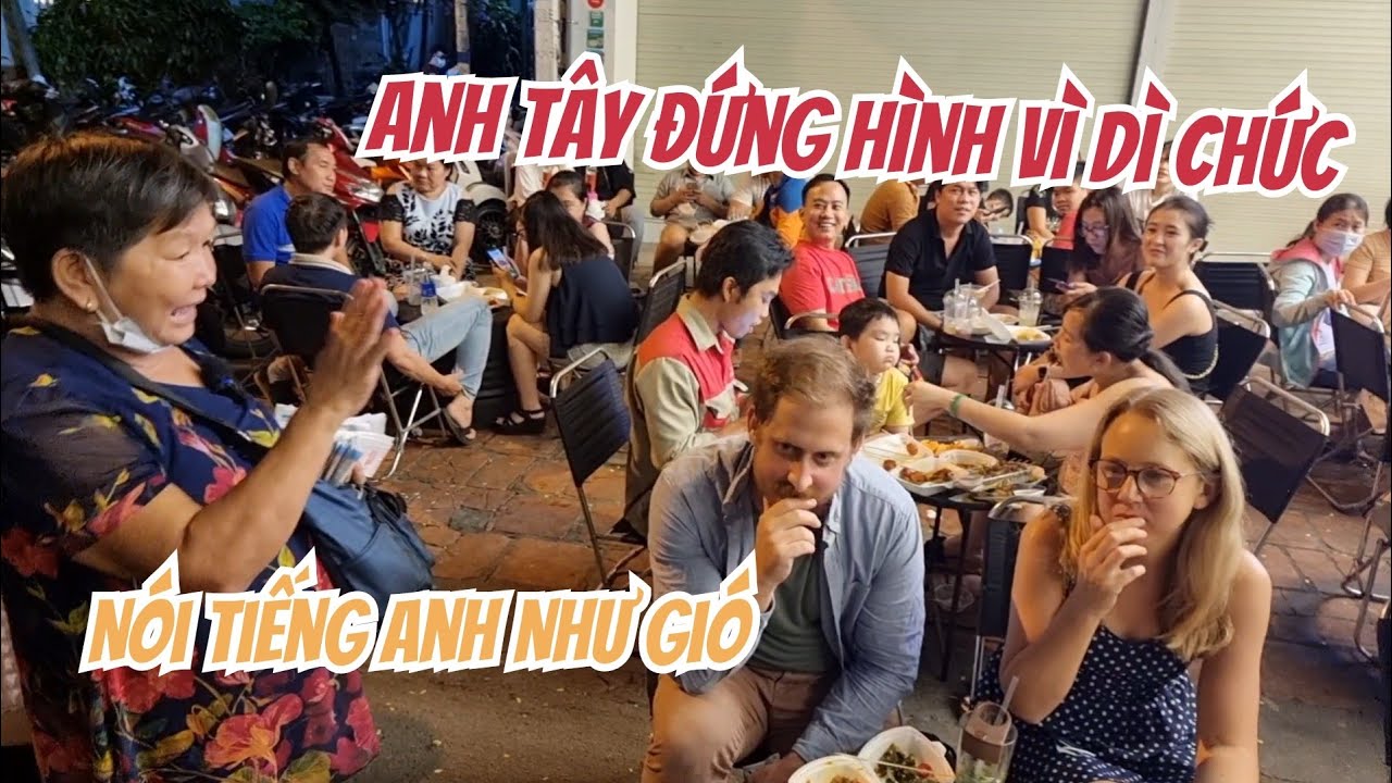 Anh Tây Đứng Hình Vì Dì Chức,Nói Tiếng Anh Như Gió Nhưng không Ai Hiểu