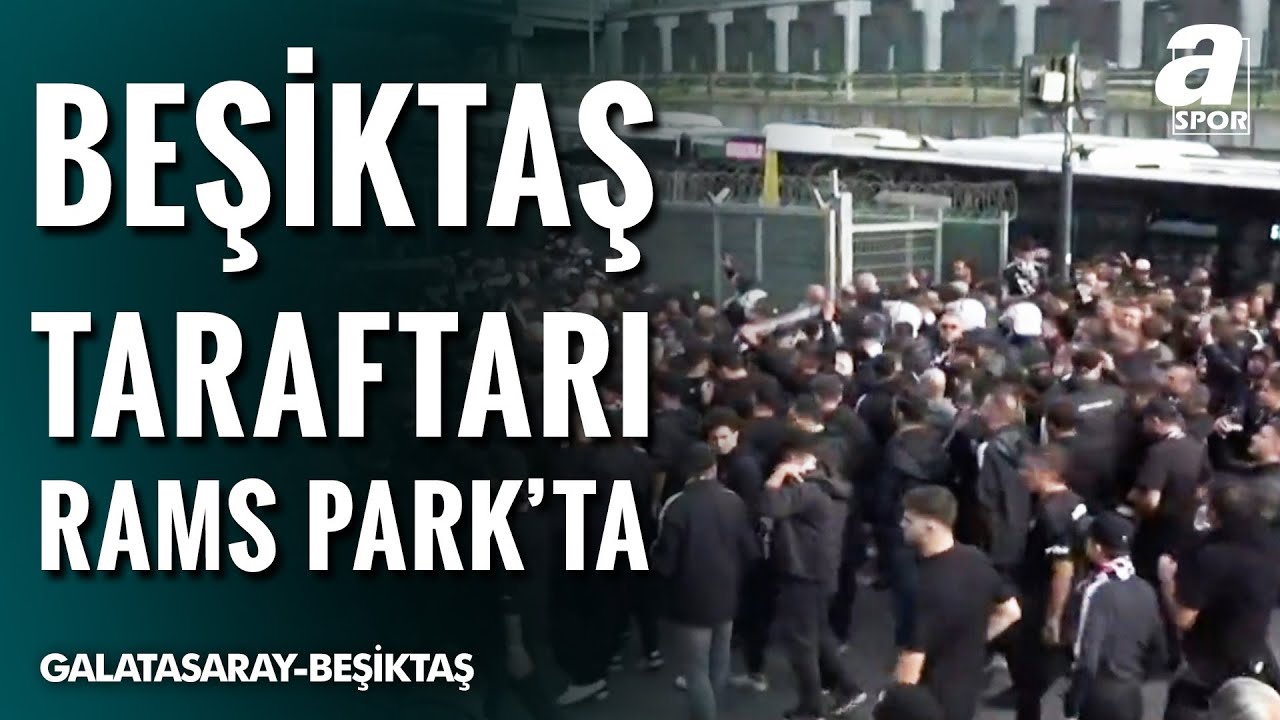 Beşiktaş Taraftarı RAMS Park'a Ulaştı! İşte O Canlı Görüntüler