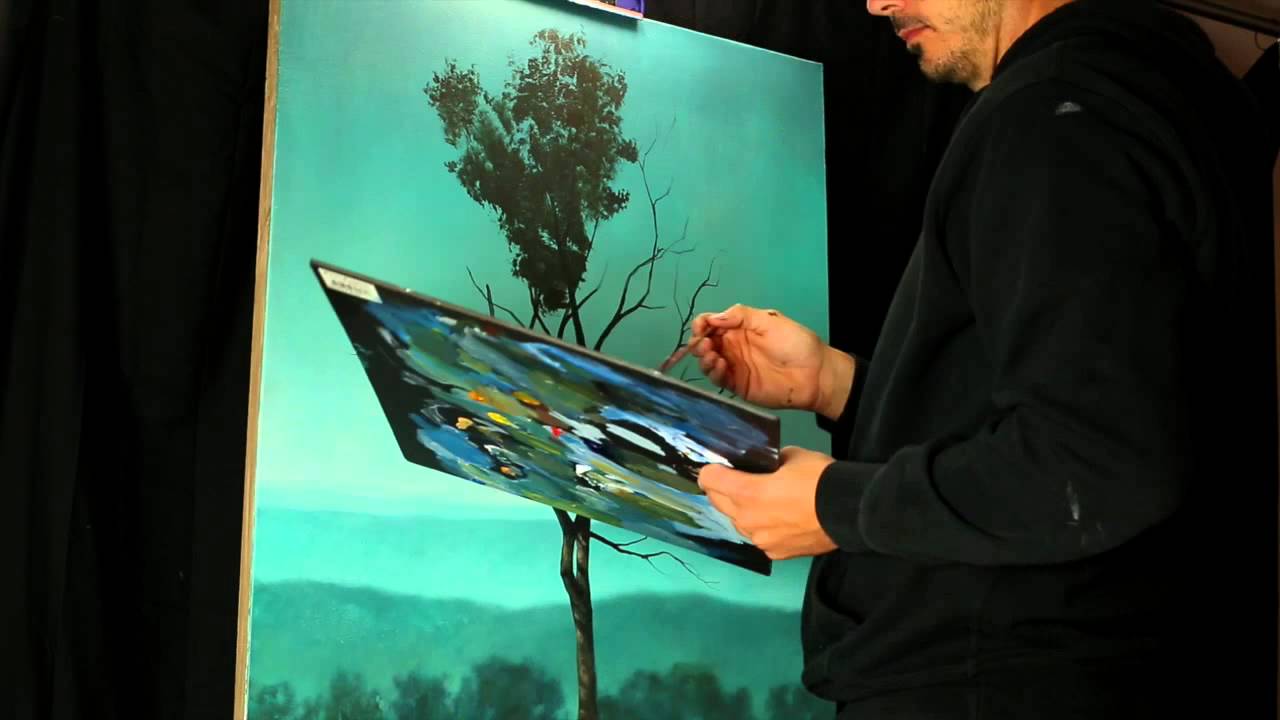 Trendsetter - An original acrylic painting time lapse video by Tim Gagnon