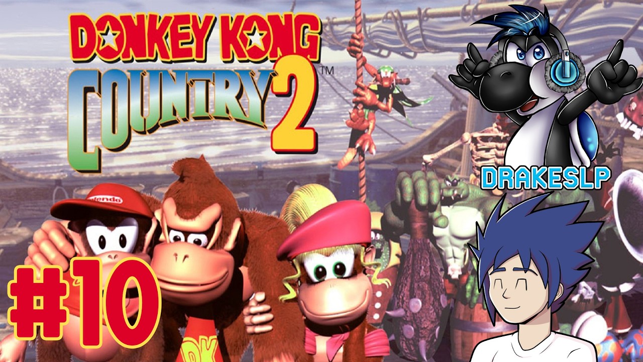 Donkey Kong Country 2: Diddy's Kong Quest #10 - Das Brombeeren-Gedrängel