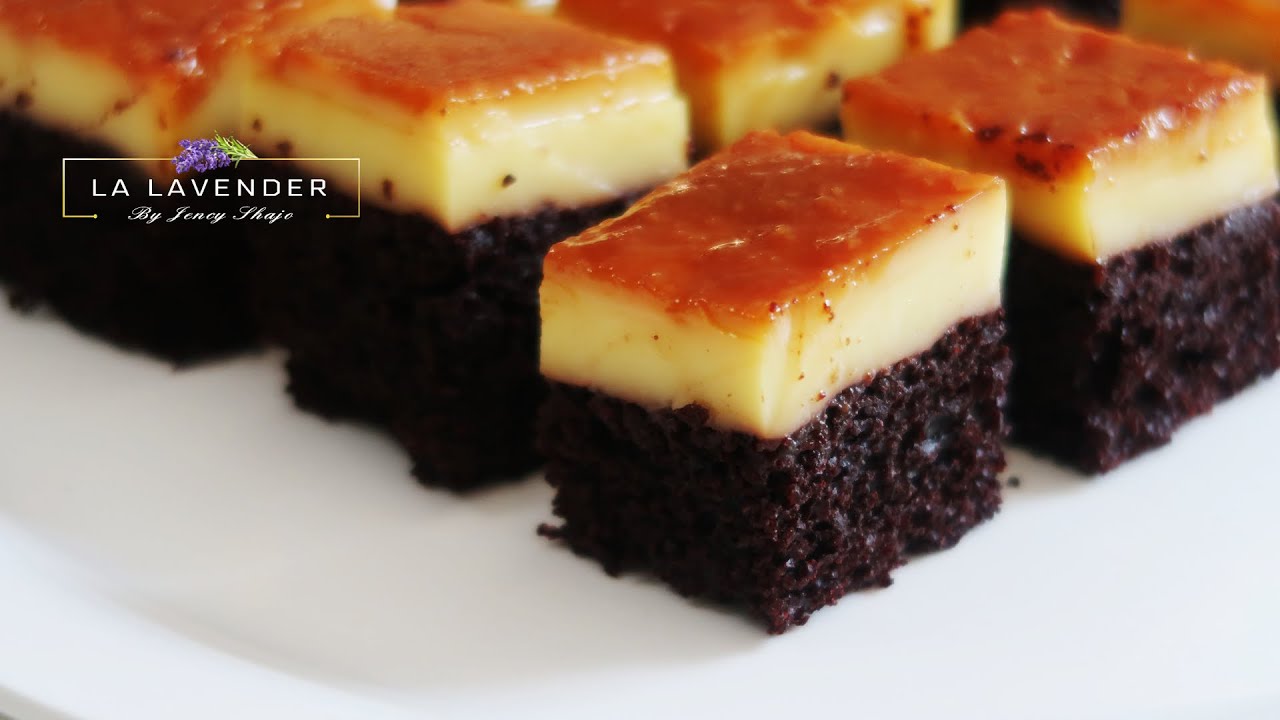 Chocolate flan || Eggless Flan recipe || Chocolate custard dessert recipe
